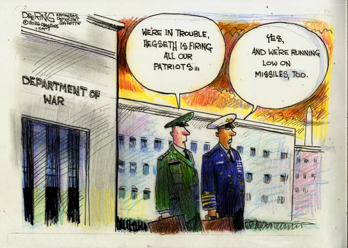 Cartoon commentary